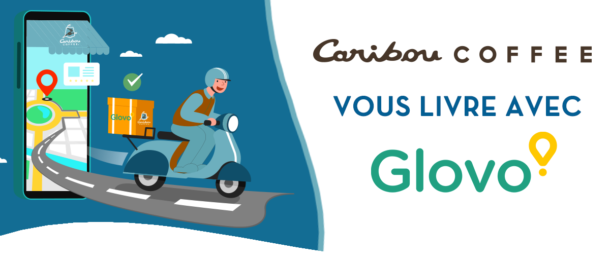 Coffee at Home Caribou Coffee Maroc vous livre avec Glovo